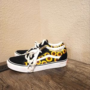 Sunflower vans sz6